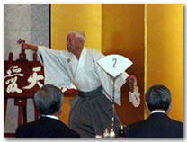 懇親会から-西郷隆盛のご誕生日をお祝い